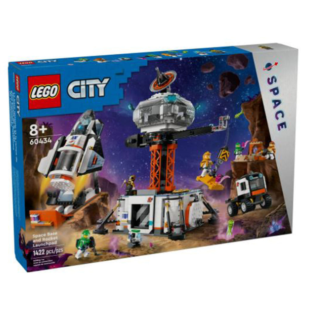 LEGO® City Space Base And Rocket Launchpad Building Set 60434