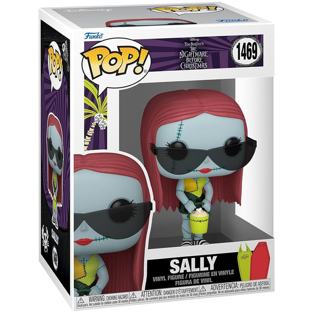 Funko The Nightmare Before Christmas POP Sally With Glasses Beach Vinyl Figure