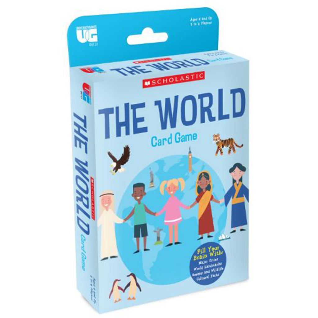 University Games Scholastic The World Card Game