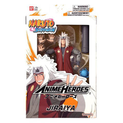 Bandai Naruto Anime Heroes Jiraiya Action Figure