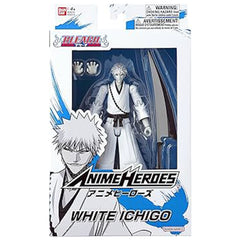 Bandai Bleach Anime Heroes White Ichigo Action Figure