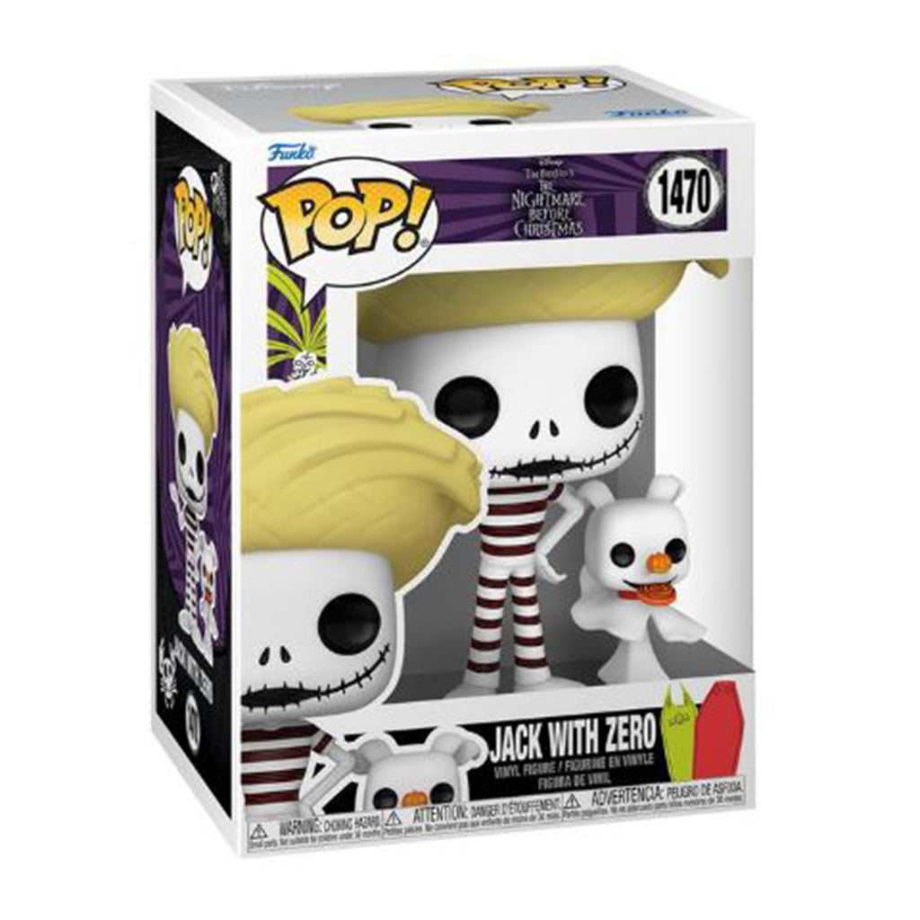 Funko The Nightmare Before Christmas POP Jack With Zero Beach Vinyl Figure
