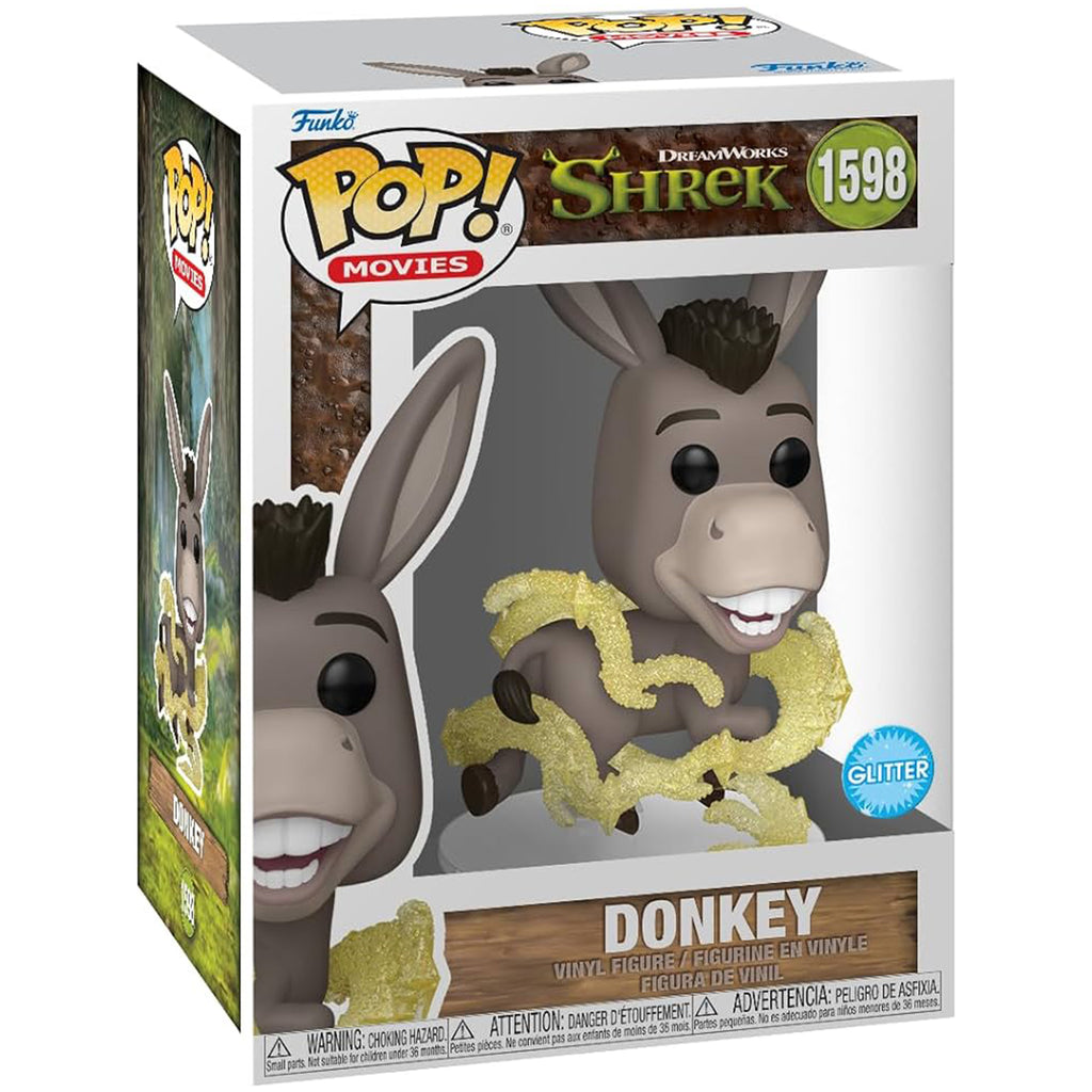 Funko DreamWorks 30th Anniversary Shrek POP Donkey Glitter Vinyl Figure