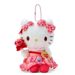 Sanrio Chupa Chups Hello Kitty 7 Inch Plush Keychain