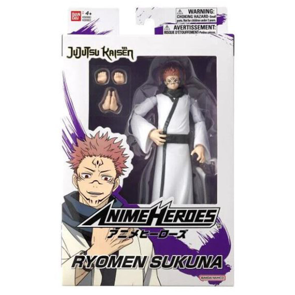 Bandai Jujutsu Kaisen Anime Heroes Ryomen Sukuna Action Figure