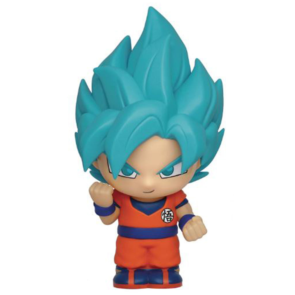 Monogram Dragon Ball Super SSGSS Goku Figural Coin Bank