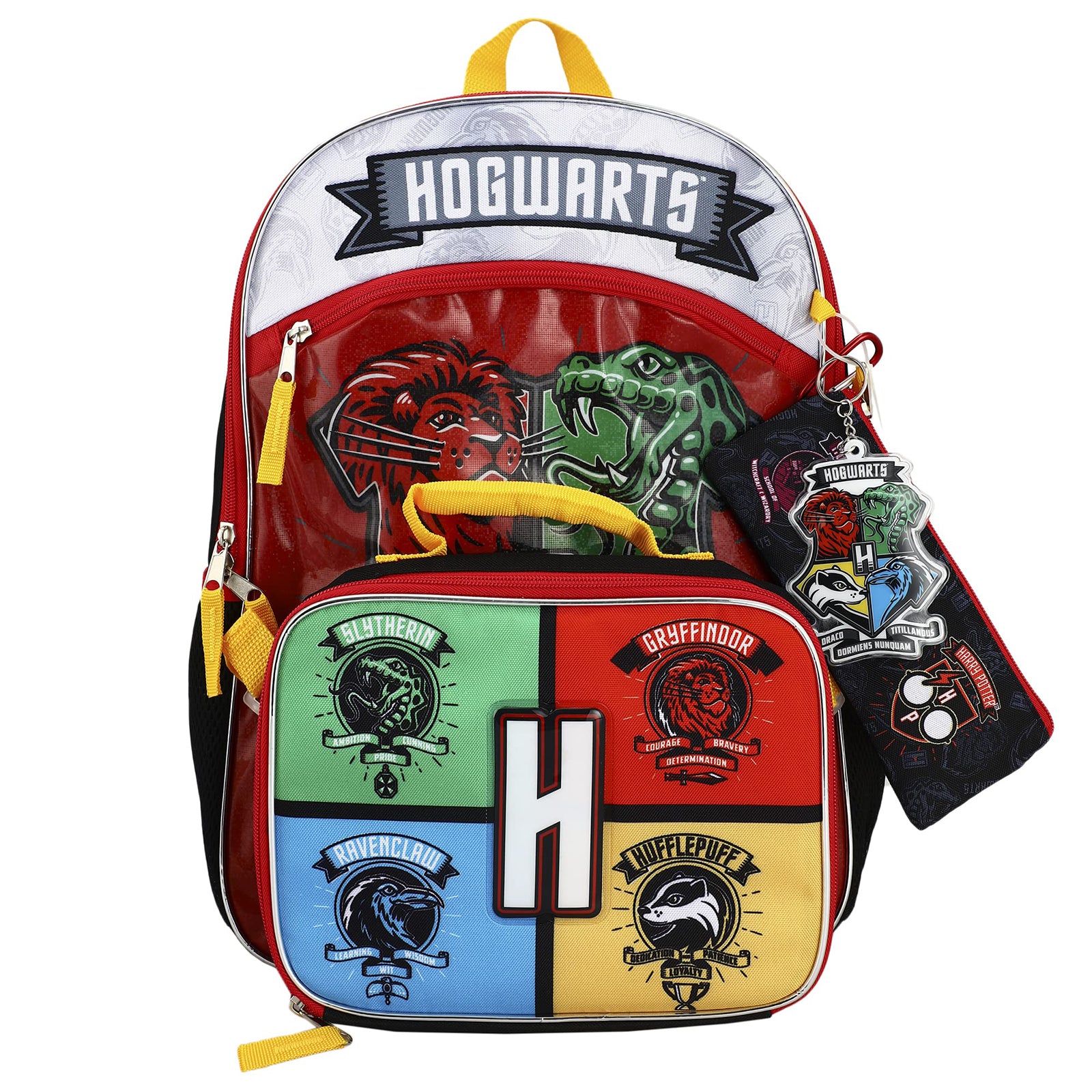 harry potter mini backpack hous crest Bio World Harry Potter House Crests 5 Piece Backpack Set