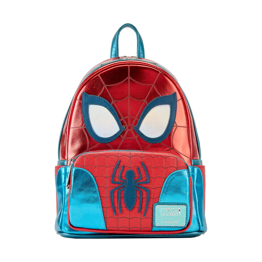 Loungefly Marvel Shine Spider-Man Cosplay Mini Backpack