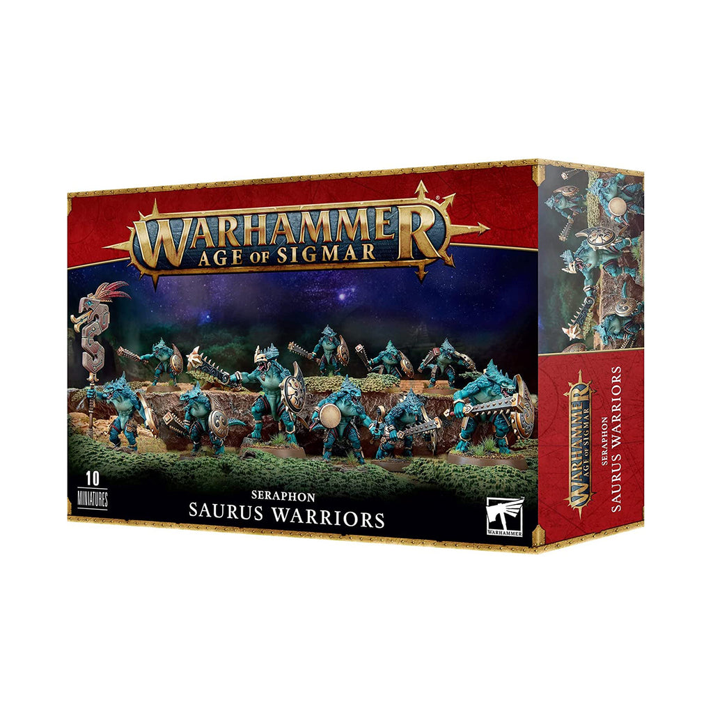 Warhammer Age Of Sigmar Seraphon Saurus Warriors Set - Radar Toys