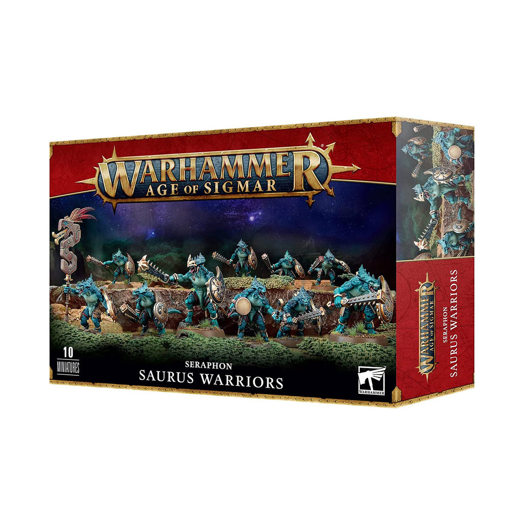Warhammer Age Of Sigmar Seraphon Saurus Warriors Set