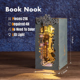 Robotime Rolife Magic House Do It Yourself 3D Creative Bookend Kit - Radar Toys