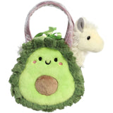 Aurora Fancy Pals Foodie Avocado 5.5 Inch Plush Bag Set - Radar Toys