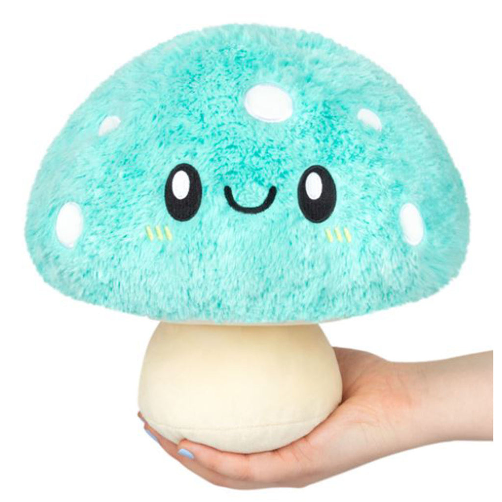 Squishable Mini Mushroom Turquoise 8 Inch Plush