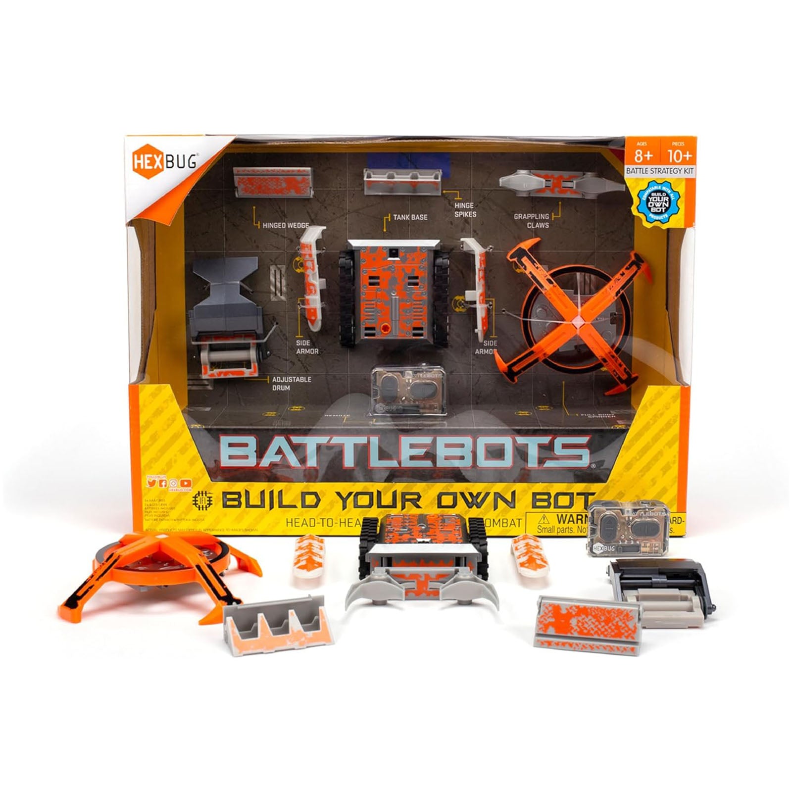 Hack Bot Toy Spin Master HEXBUG Battlebots Build Your Own Bot| Radar Toys