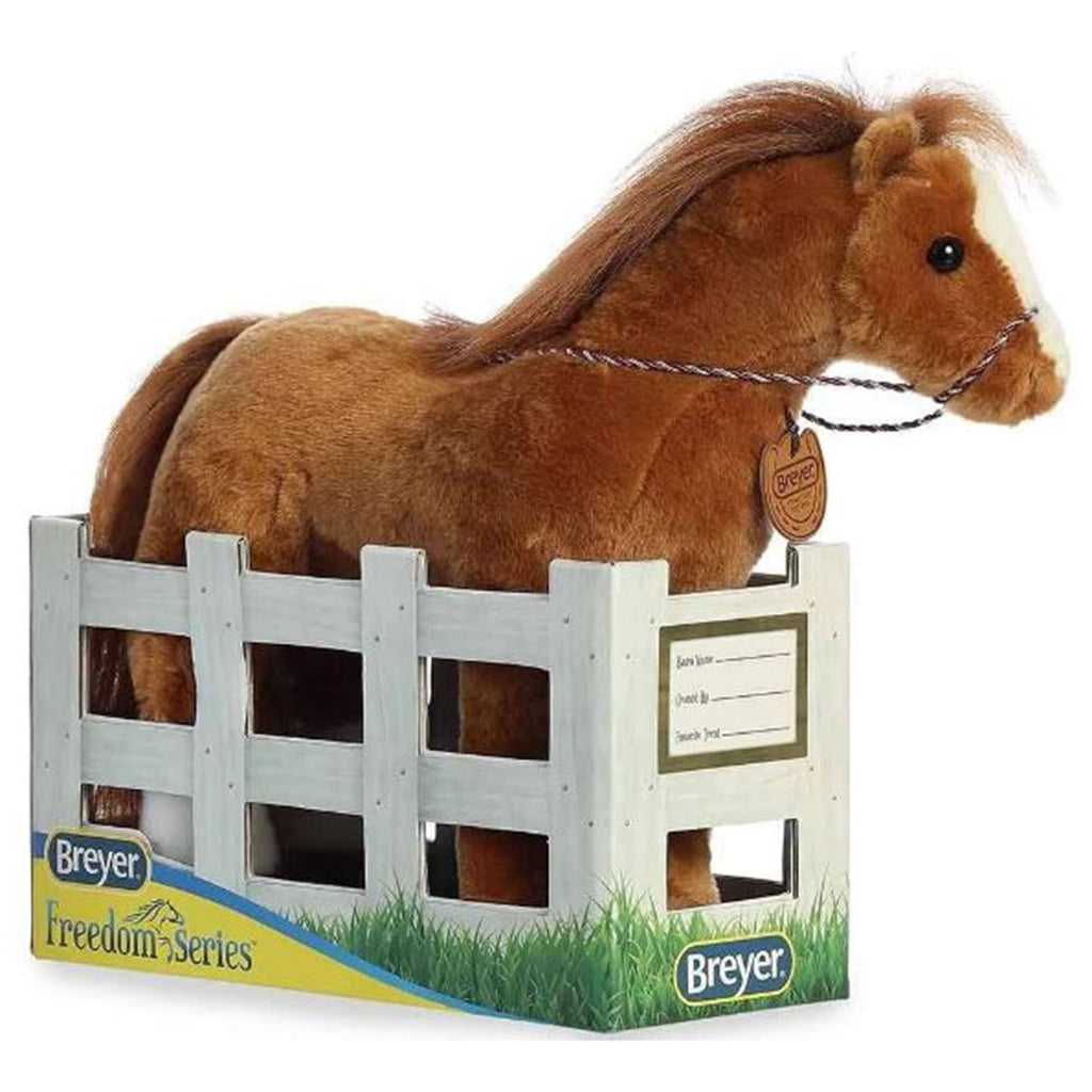 Aurora Breyer Showstoppers Quarter Horse 13 Inch Plush Figure - Radar Toys
