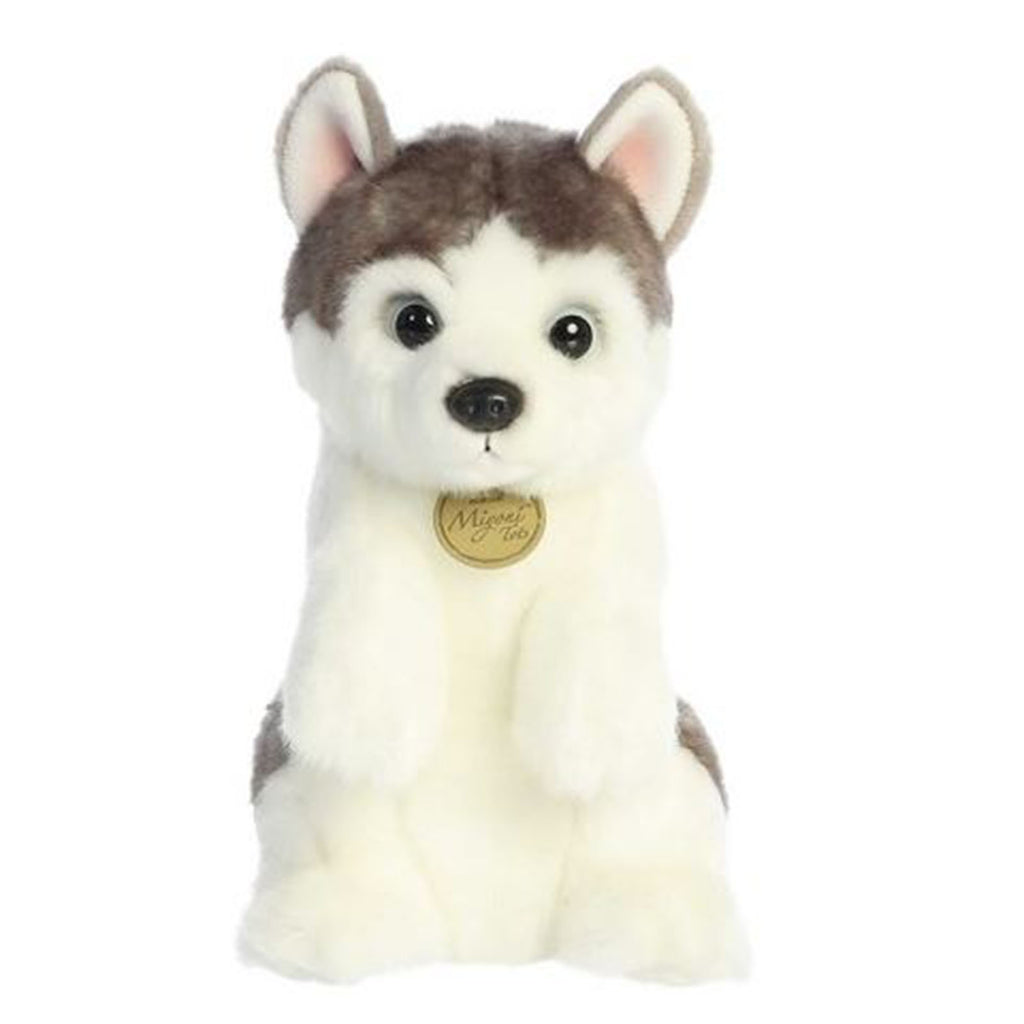 Aurora Miyoni Tots Sitting Pretty Husky Pup 10 Inch Plush Figure