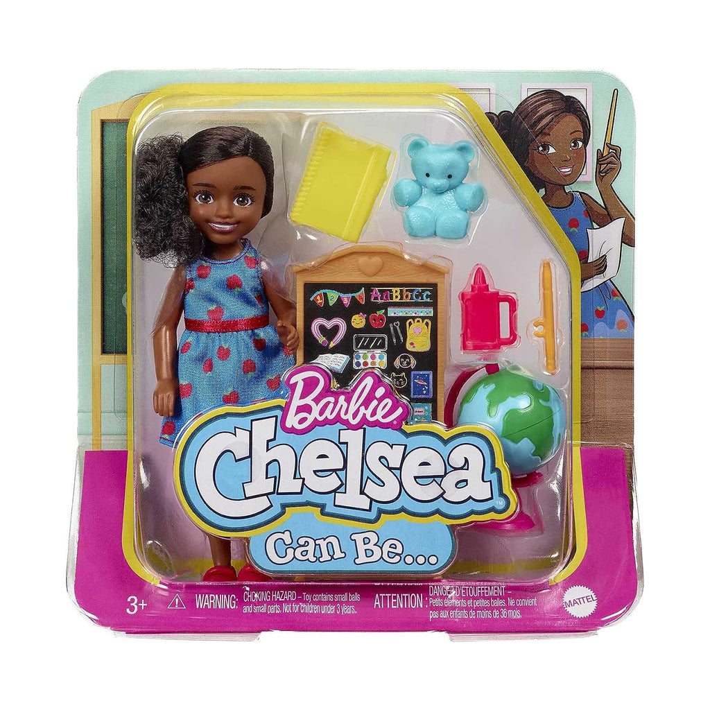 Mattel Barbie Chelsea Can Be Anything Teacher Figure Set