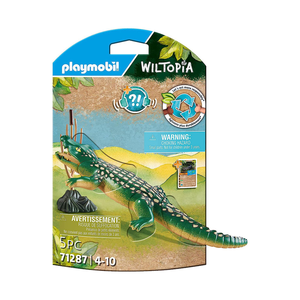 Playmobil Wiltopia Alligator Building Set 71287 - Radar Toys