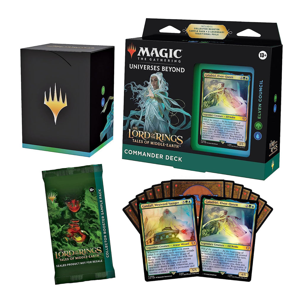 Magic The Gathering The Lord Of The Rings Elven Council Commander Deck