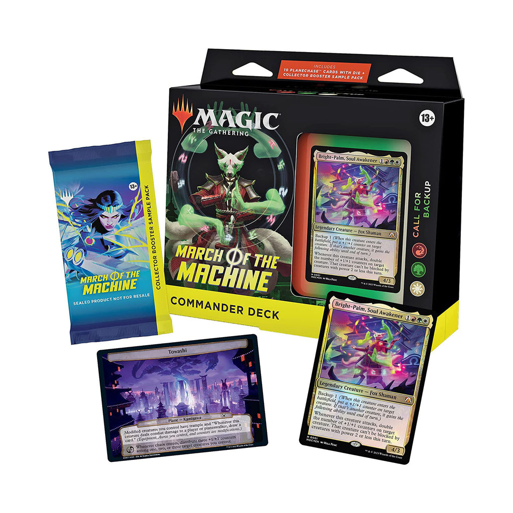 Magic The Gathering March Of The Machines Call For Backup Commander Deck - Radar Toys