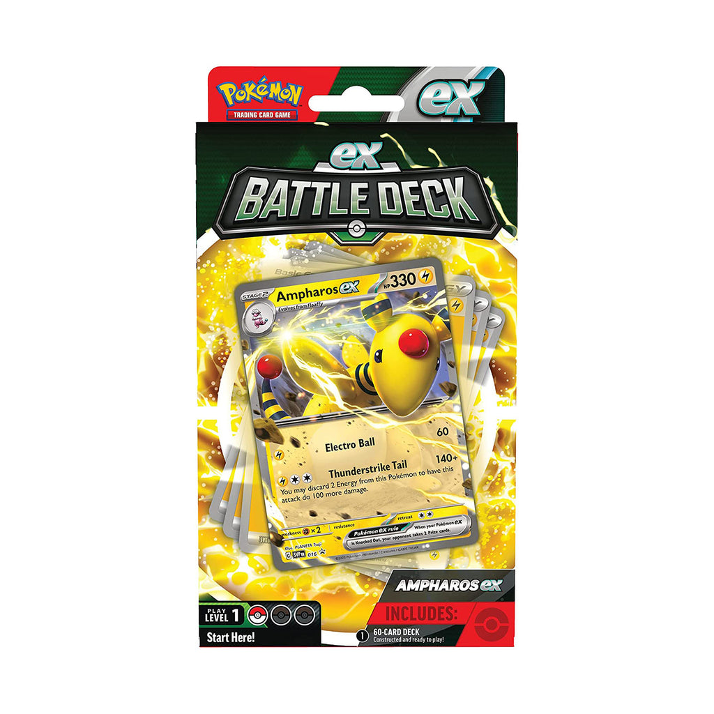 Pokemon TCG Ampharos ex Battle Deck