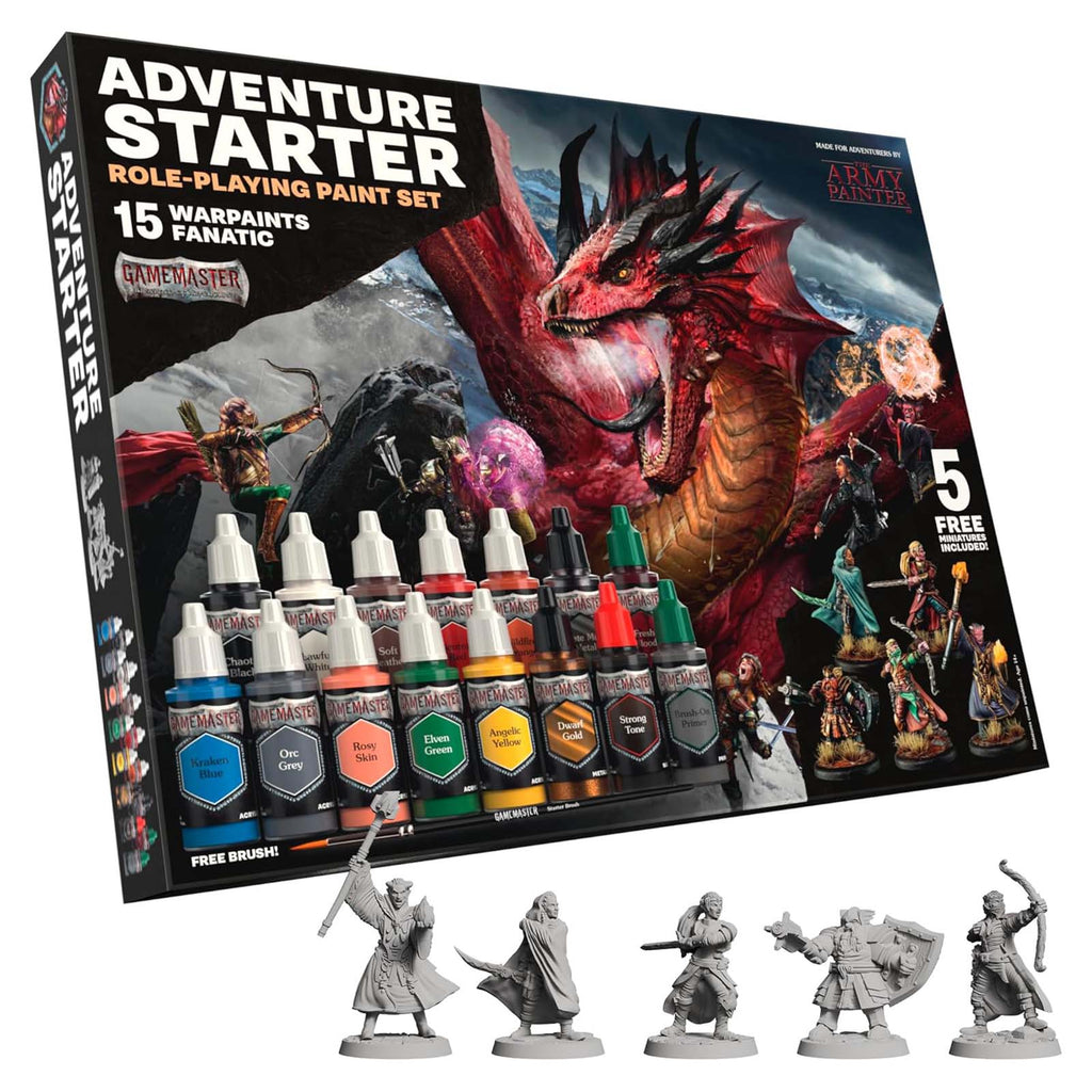 Army Painter GameMaster Adventure Starter Paint Set