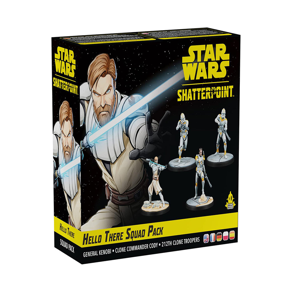 Star Wars Shatterpoint Hello There General Obi-Wan Kenobi Squad Pack - Radar Toys