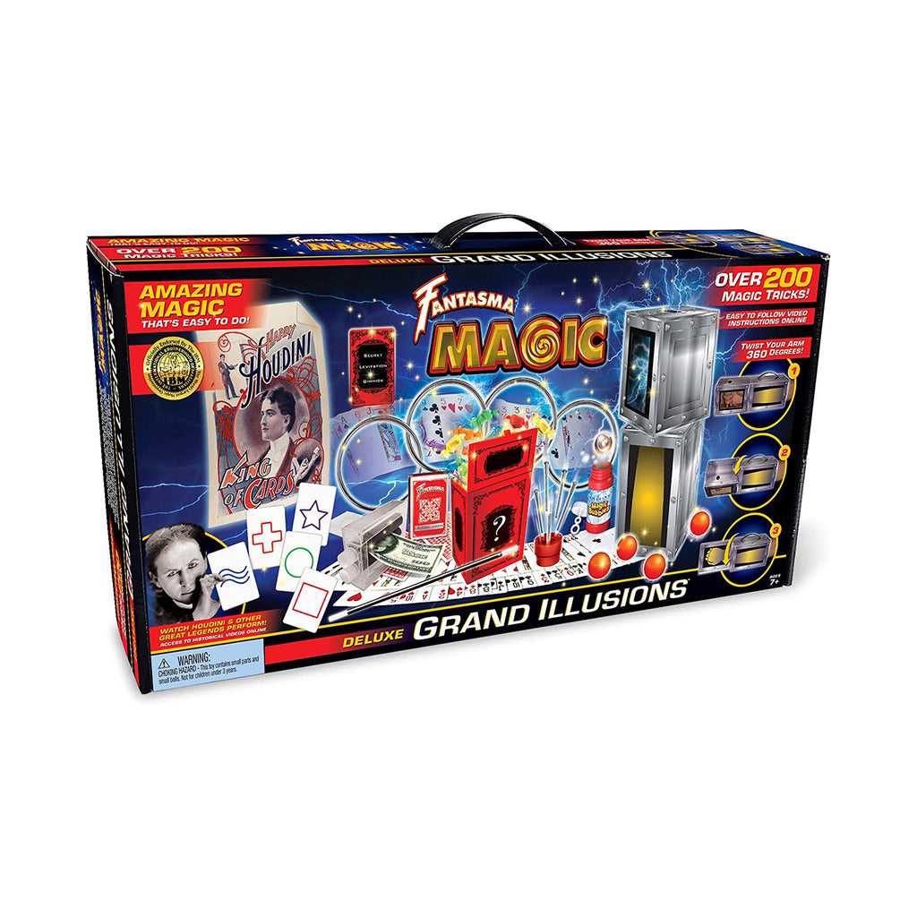Fantasma Toys Deluxe Grand Illusions 200 Tricks Magic Set - Radar Toys