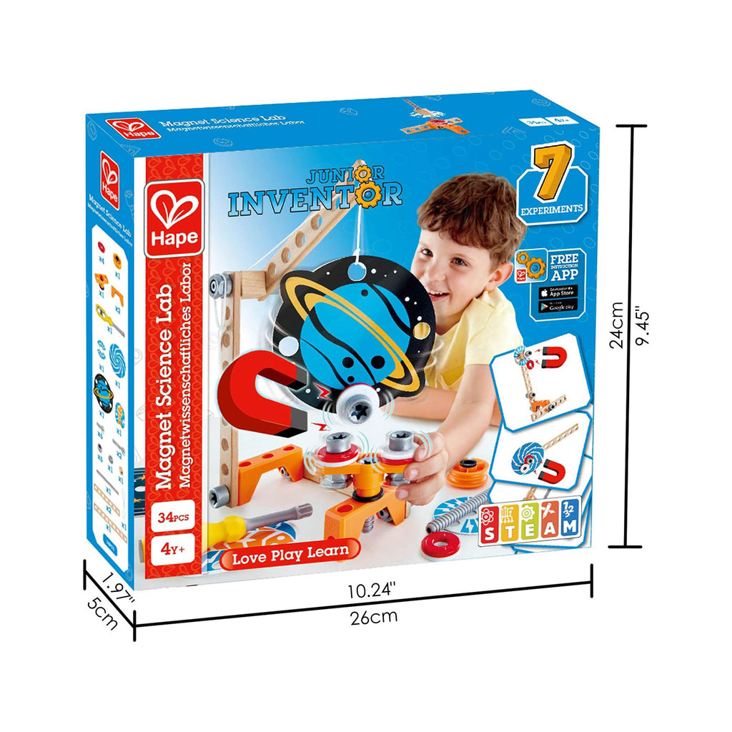 Hape Junior Inventor Magnet Science Lab - Radar Toys