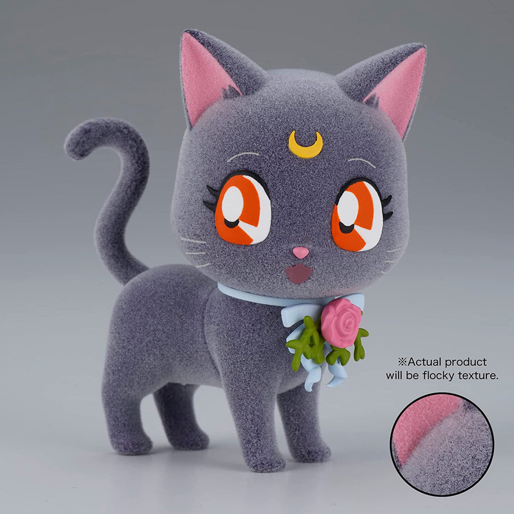 Banpresto Sailor Moon Fluffy Puffy Dress Up Style Luna Figure