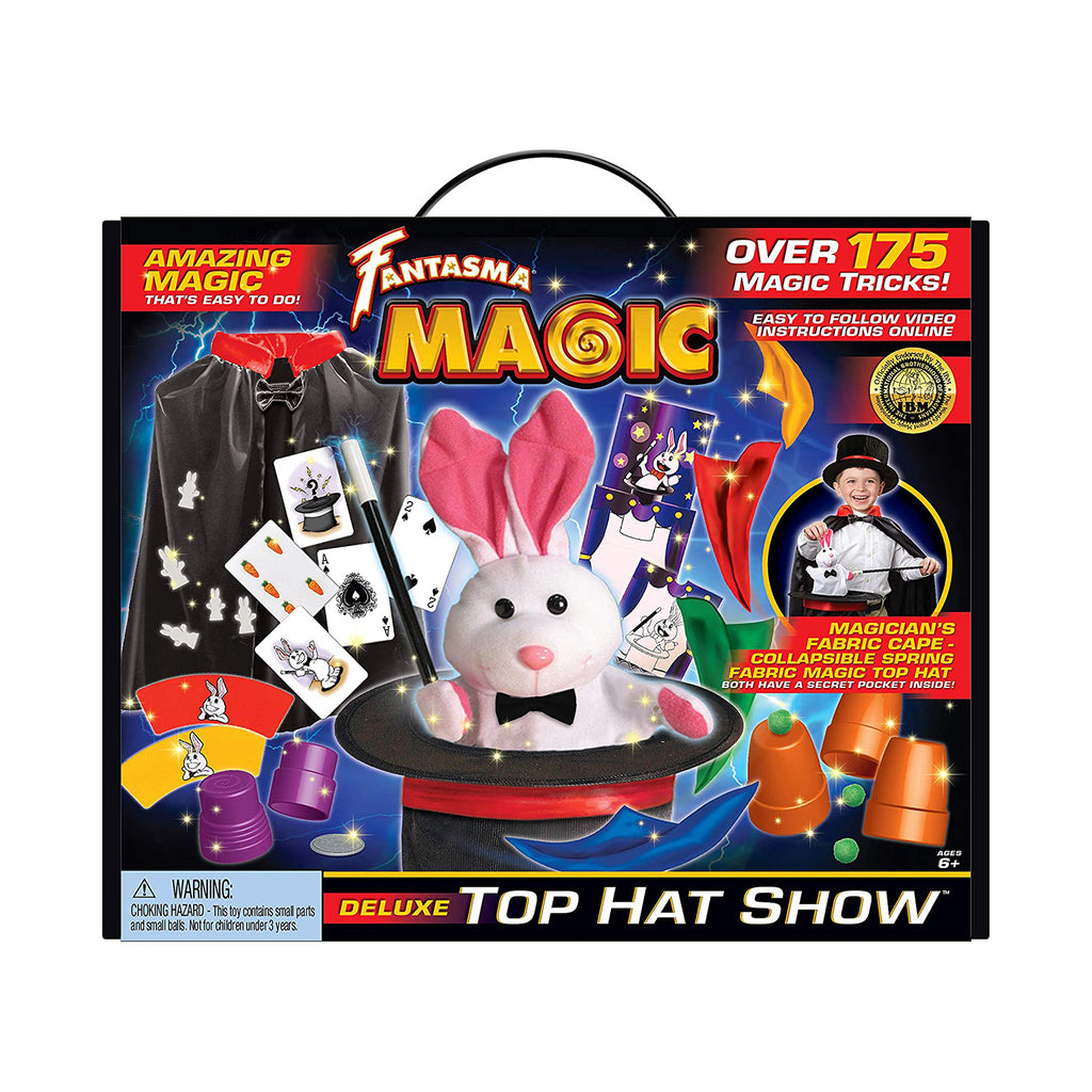 Fantasma Toys Deluxe Top Hat Show 175 Tricks Magic Set
