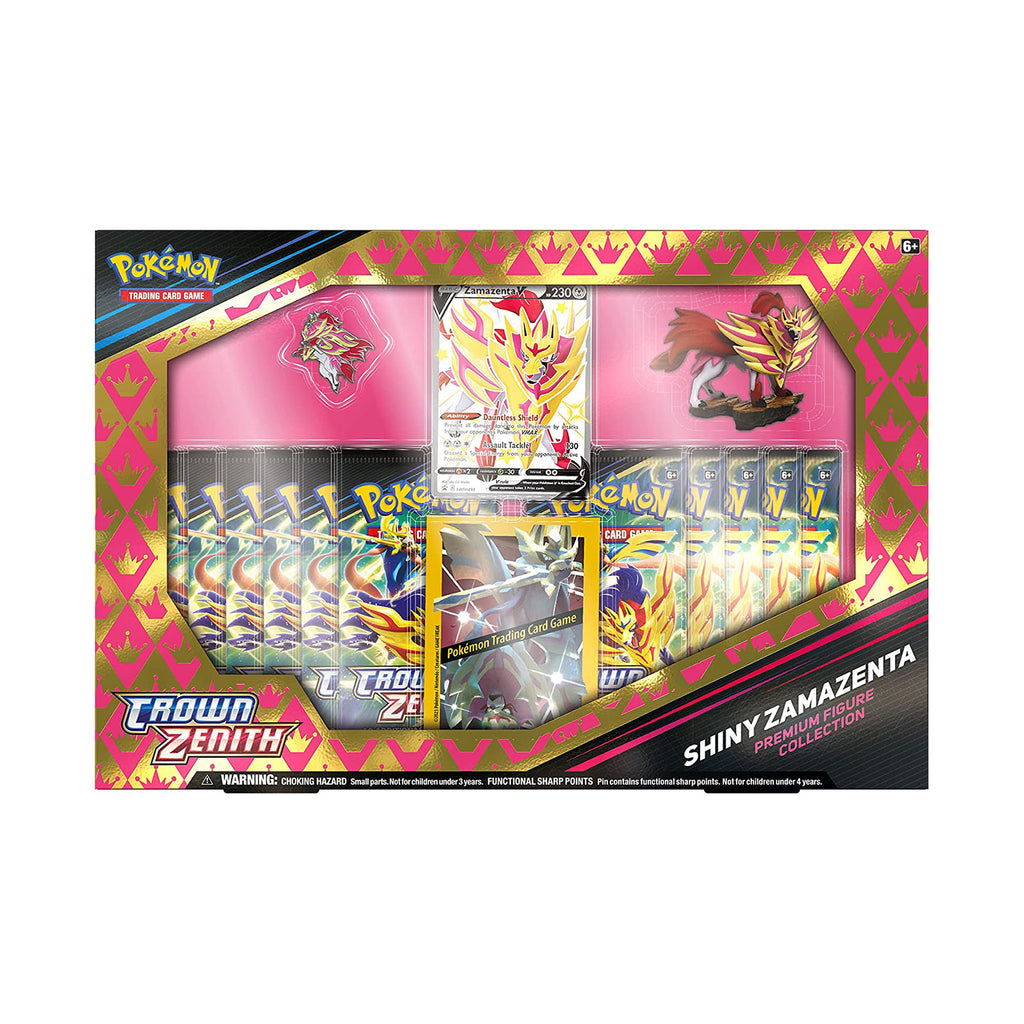 Pokemon TCG Crown Zenith Shiny Zamazenta Premium Figure Collection