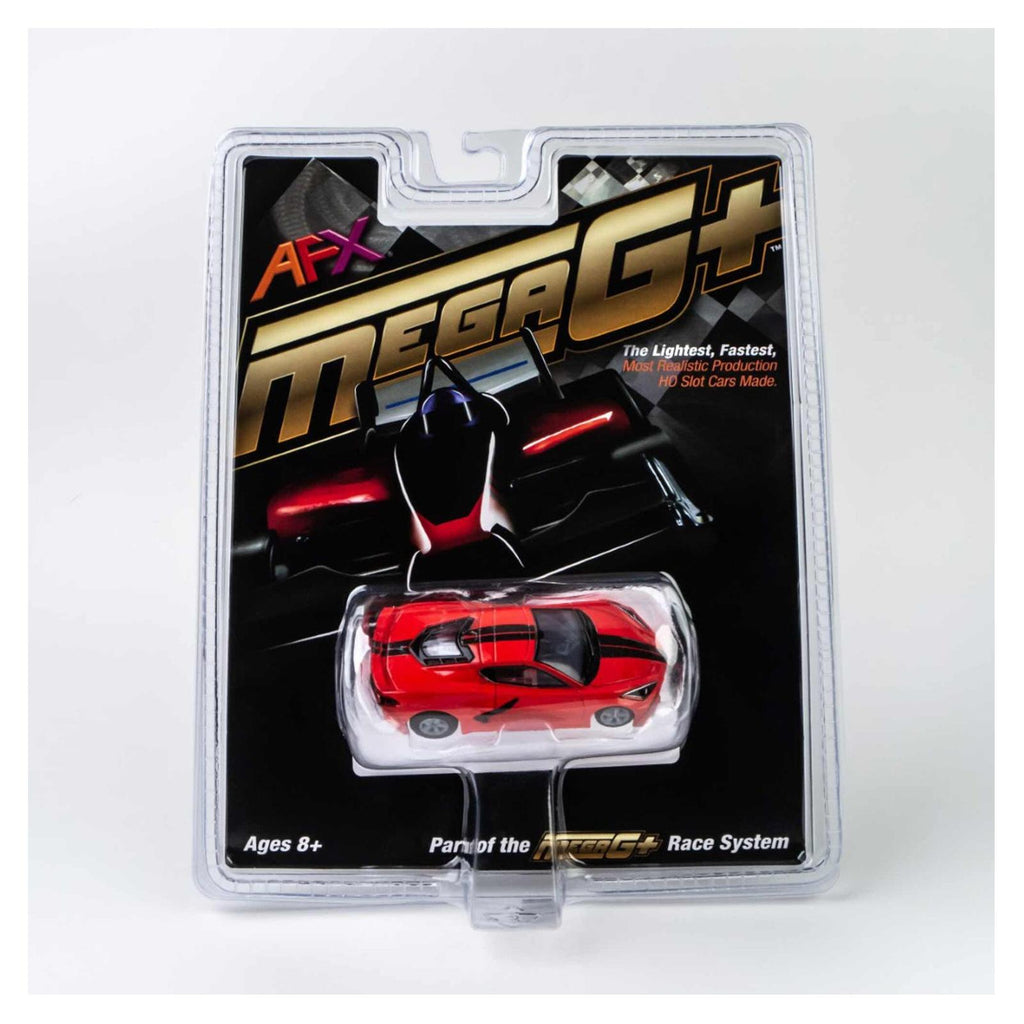AFX Corvette C8 Torch Red Slot Racing Car - Radar Toys