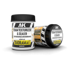 AK Acrylic Foam Texturizer And Sealer 250mL - Radar Toys