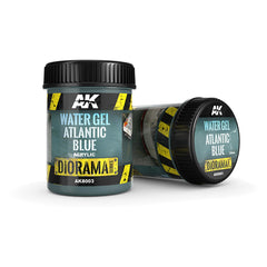 AK Acrylic Water Gel Atlantic Blue 250mL - Radar Toys