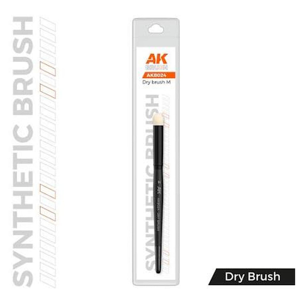AK Interactive Dry Brush Synthetic Medium AKB024