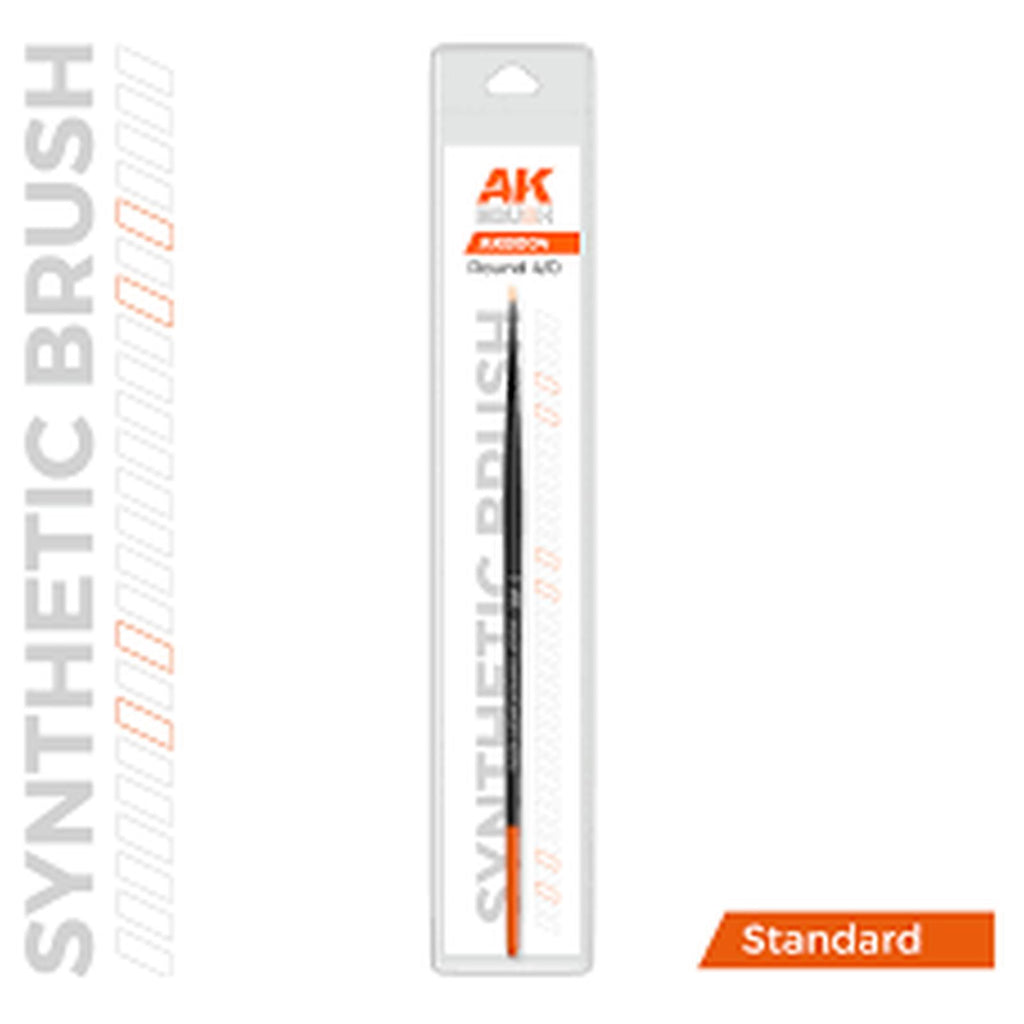 AK Interactive Synthetic Round Brush 4/0 AKB004