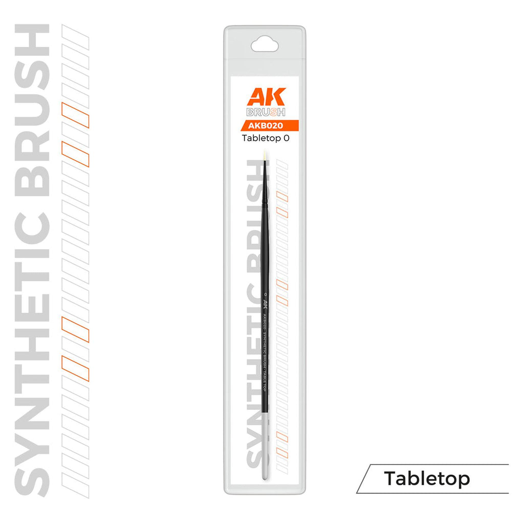 AK Interactive Tabletop 0 Brush AKB020 - Radar Toys