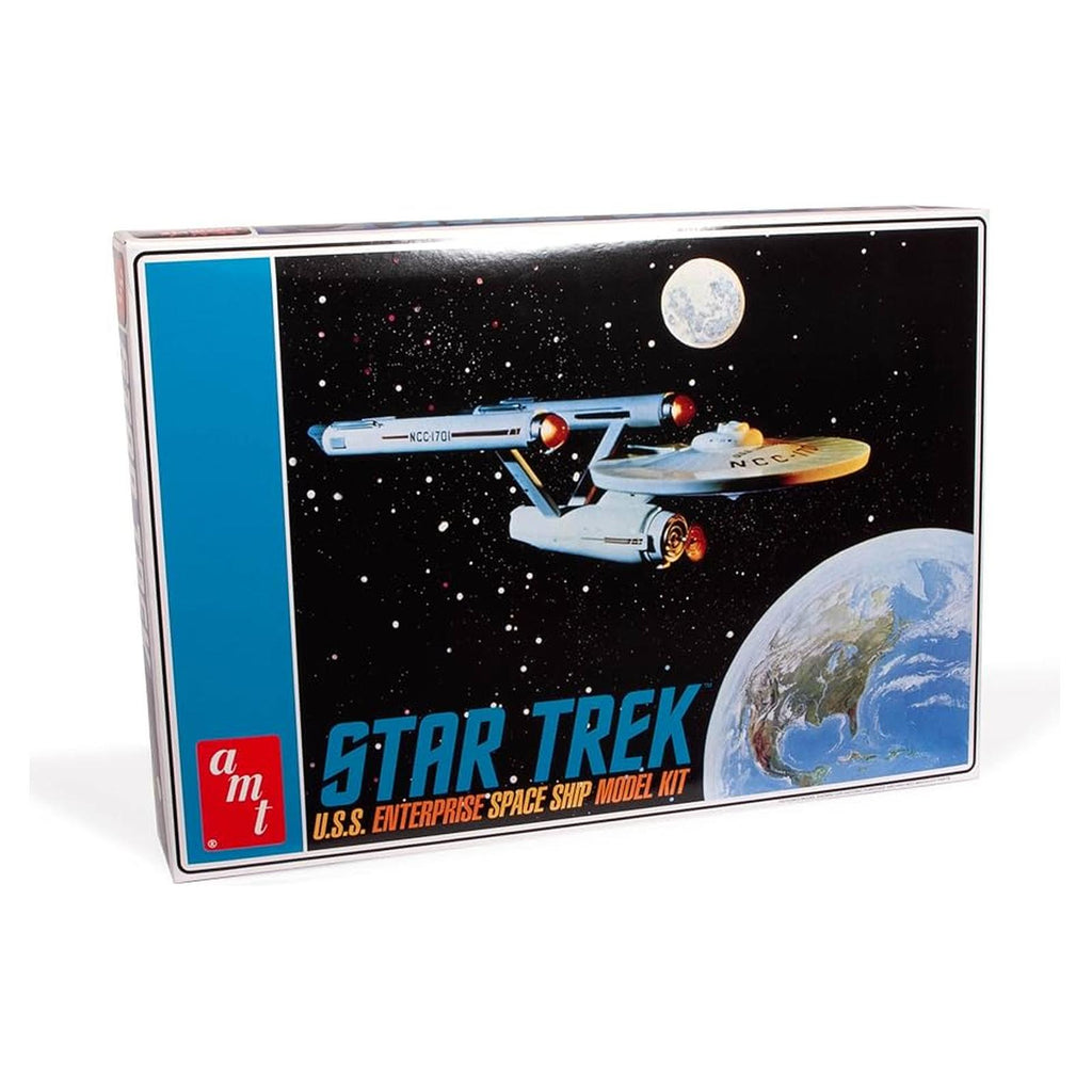 AMT Star Trek Classic USS Enterprise 650th Scale Plastic Sci-Fi Model Kit