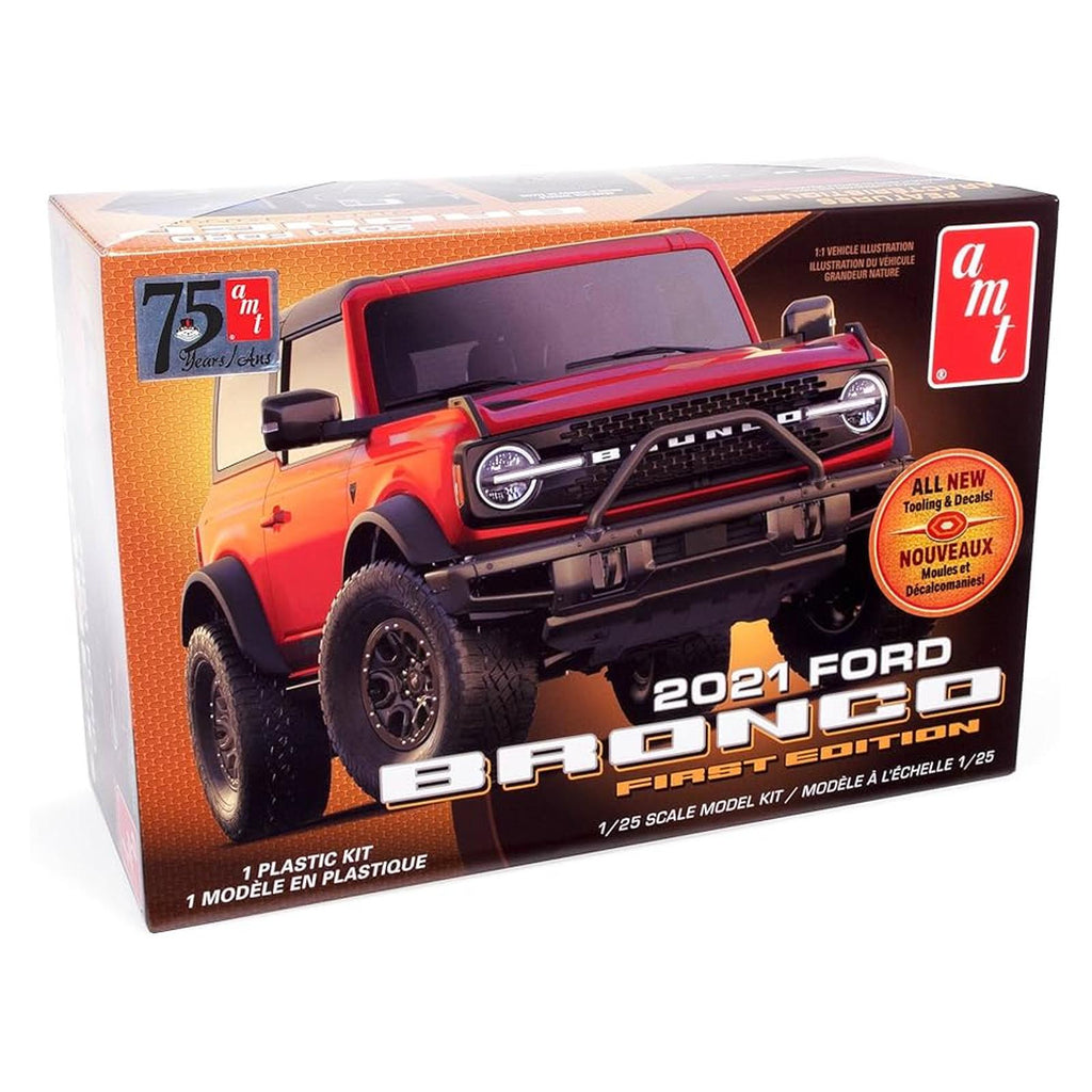 AMT 2021 Ford Bronco First Edition 25th Scale Plastic Vehicle Model Kit