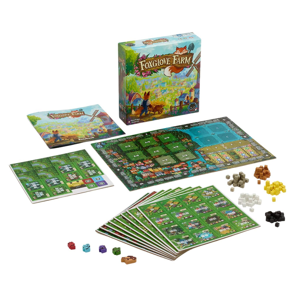 Alley Cat Games Foxglove Farm Board Game