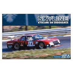 Aoshima Nissan Skyline Kyalami 9H Endurance 1982 Plastic Vehicle Model Kit