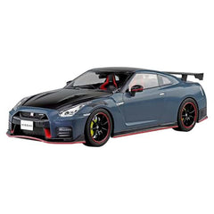 Aoshima Snap Car Nissan GT-R Nismo 2022 Stealth Gray 24th Scale Vehicle Model Kit