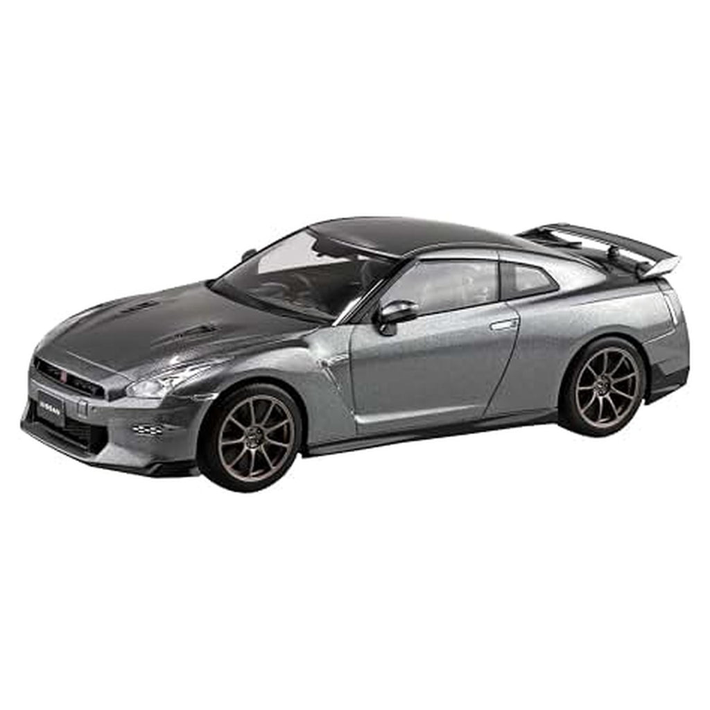 Aoshima Snap Kit R35 Nissan GT-R 2024 Dark Metal Gray 32nd Scale Vehicle Model Kit