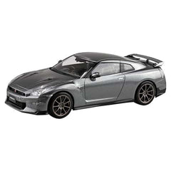 Aoshima Snap Kit R35 Nissan GT-R 2024 Dark Metal Gray 32nd Scale Vehicle Model Kit