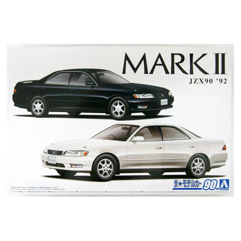 Aoshima Toyota Mark II JZX90 1992 Grande/Tourer 24th Scale Vehicle Model Kit