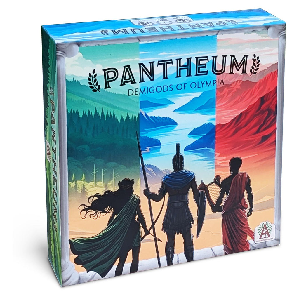 Archwood Games Pantheum Demigods Of Olympia Board Game