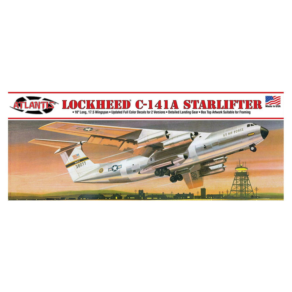 Atlantis Lockheed C-141A Starlifter 108th Scale Military Model Kit