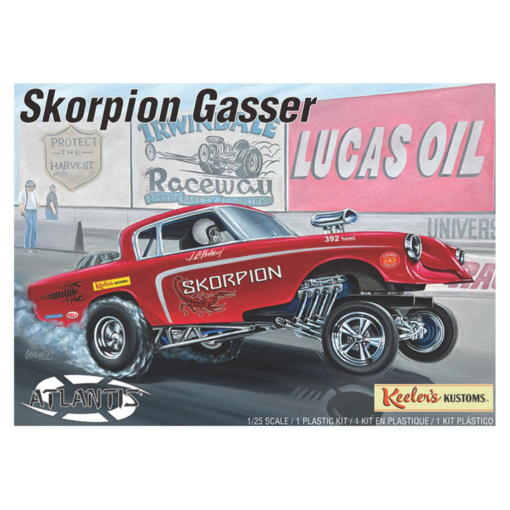 Atlantis Skorpion Gasser 25th Scale Car Model Kit