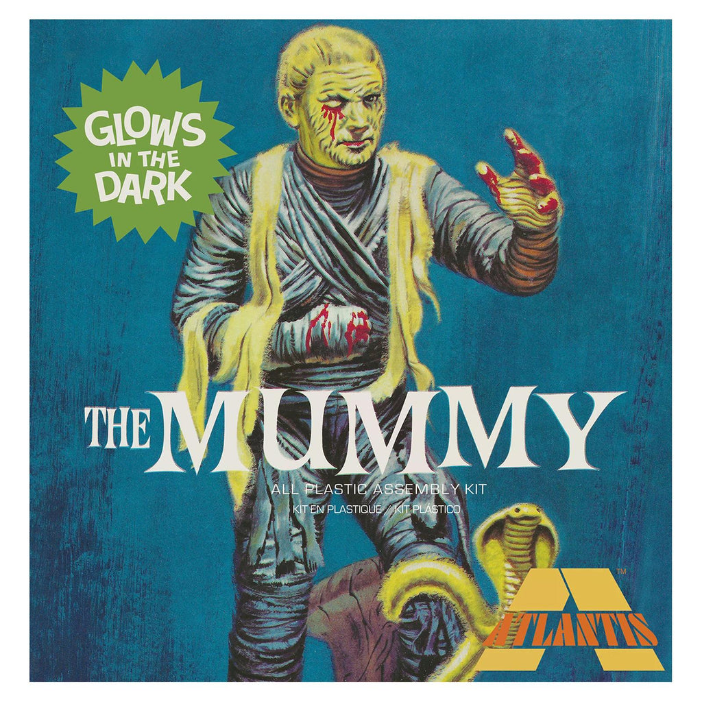 Atlantis The Mummy Glows In The Dark 8th Scale Model Kit
